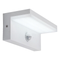 Rabalux - LED Utomhus vägglampa med sensor LED/9W/230V 2700/4000/6500K IP54 vit