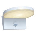 Rabalux - LED Utomhus vägglampa med sensor LED/9W/230V 2700/4000/6500K IP54 vit