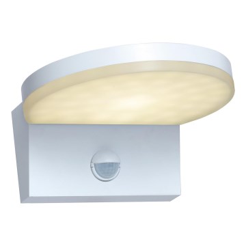 Rabalux - LED Utomhus vägglampa med sensor LED/9W/230V 2700/4000/6500K IP54 vit