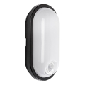Rabalux - LED utomhustaklampa med sensor LED/15W/230V IP65 svart