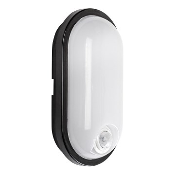 Rabalux - LED utomhustaklampa med sensor LED/15W/230V IP65 svart