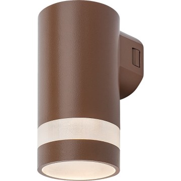 Rabalux - LED utomhusvägglampa LED/9W/230V IP65 brun