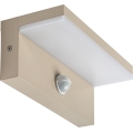 Rabalux - LED utomhusvägglampa med sensor LED/9W/230V IP54 beige