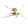 Rabalux - LED ytmonterad ljuskrona LED/40W/230V 3000K guld