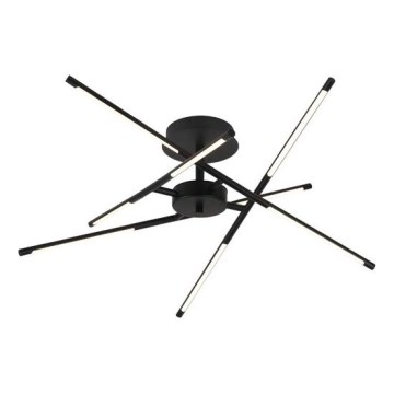 Rabalux - LED ytmonterad ljuskrona LED/40W/230V 3000K svart