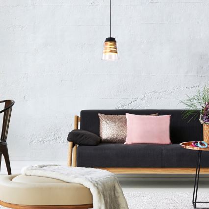 Rabalux - Ljuskrona med snöre 1xE27/60W/230V