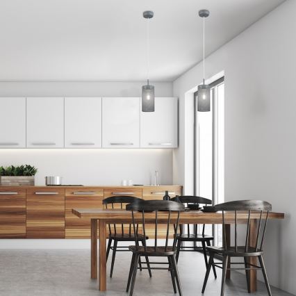 Rabalux - Ljuskrona med snöre E14/25W/230V