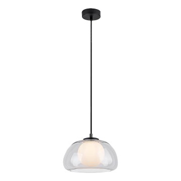 Rabalux - Ljuskrona med textilsladd 1xG9/5W/230V genomskinlig