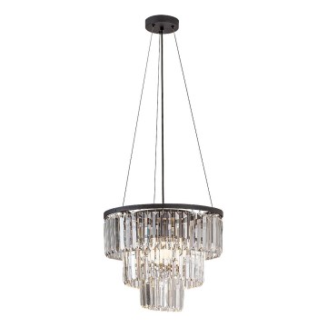 Rabalux - Ljuskrona med textilsladd 3xE27/25W/230V