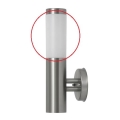 Rabalux - Reservglas till utomhusarmatur INOX TORCH E27 vit