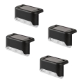Rabalux - Set om 4 LED-solcellsvägglampor med skymningssensor LED/0,06W/1,2V 300 mAh IP44