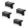 Rabalux - Set om 4 LED-solcellsvägglampor med skymningssensor LED/0,06W/1,2V 300 mAh IP44