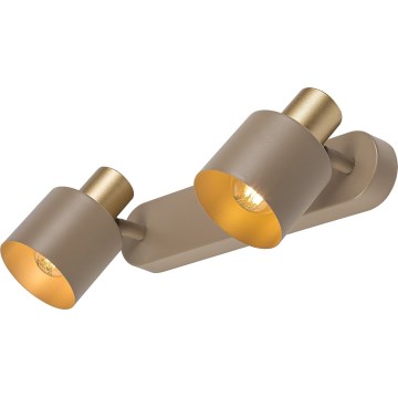 Rabalux - Spotlampa 2xE14/10W/230V beige
