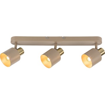 Rabalux - Spotlampa 3xE14/10W/230V beige