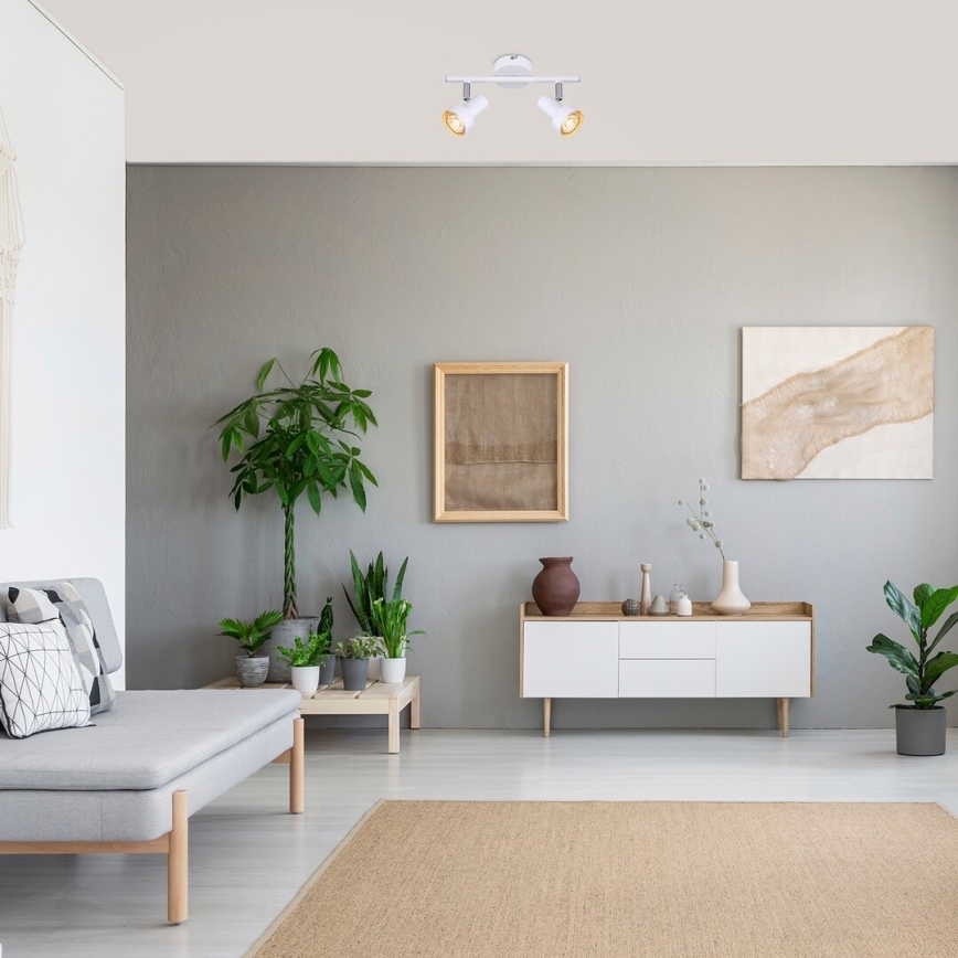 Rabalux - Spotlight 2xGU10/50W/230V