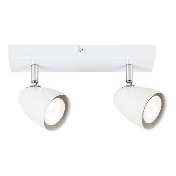 Rabalux - Spotlight 2xGU10/5W/230V vit
