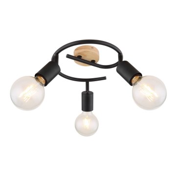 Rabalux - Spotlight 3xE27/40W/230V gummiträd