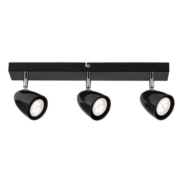 Rabalux - Spotlight 3xGU10/5W/230V svart