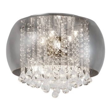Rabalux - Taklampa i kristall 6xG9/40W/230V Ø 35,5 cm