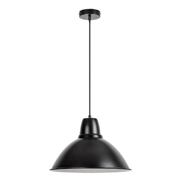 Rabalux - Takpendel med sladd 1xE27/60W/230V Ø 36 cm svart