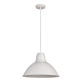 Rabalux - Takpendel på sladd 1xE27/60W/230V Ø 36 cm vit