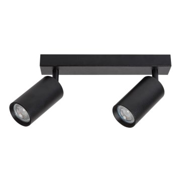 Rabalux - Takspotlight 2xGU10/25W/230V svart