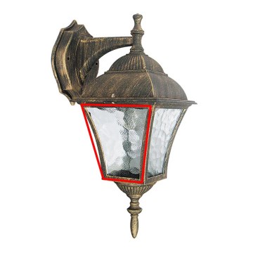 Rabalux - Universellt reservglas TOSCANA 11,3x10,8 cm