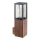 Rabalux - Utomhus vägglampa 1xE27/60W/230V IP44
