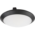Rabalux - Utomhustaklampa 1xE27/9W/230V IP65 Ø 30 cm svart