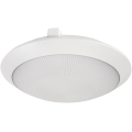 Rabalux - Utomhustaklampa 1xE27/9W/230V IP65 Ø 30 cm vit