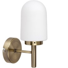 Rabalux - Vägglampa för badrum 1xE14/10W/230V IP44 brons