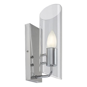 Rabalux - Vägglampa för badrum 1xE14/12W/230V IP44 skinande krom