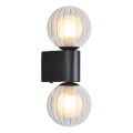 Rabalux - Vägglampa för badrum 2xG9/3,5W/230V IP44 svart