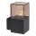Rabalux - Vägglampa för utomhusbruk 1xE27/60W/230V IP54 svart