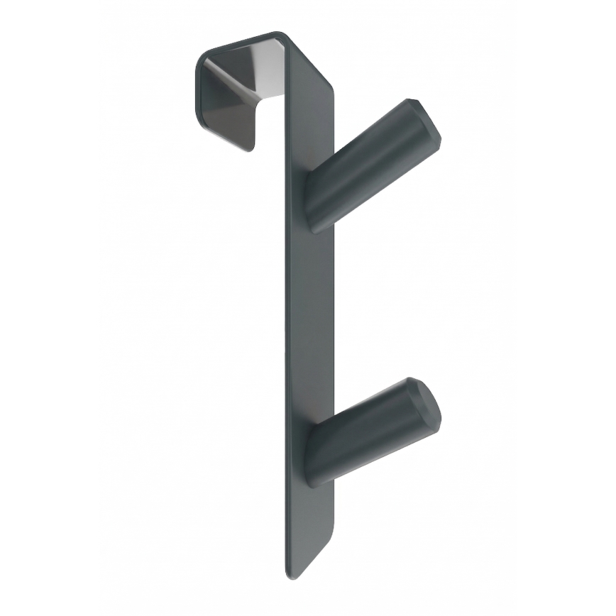Radiatorkrok INOX (rostfritt stål)/antracit