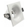 Ram för infälld armatur GU10 8,6x8,6 cm vit