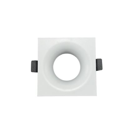 Ram för infälld armatur GU10 8,6x8,6 cm vit