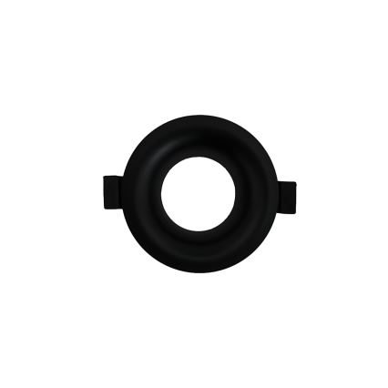 Ram för infälld GU10‑armatur, Ø 8,6 cm, svart