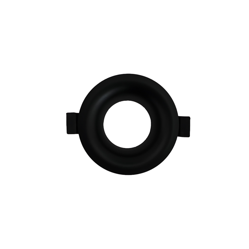 Ram för infälld GU10‑armatur, Ø 8,6 cm, svart
