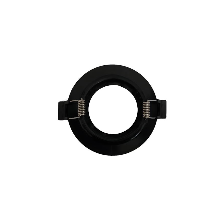 Ram för infälld GU10‑armatur, Ø 8,6 cm, svart