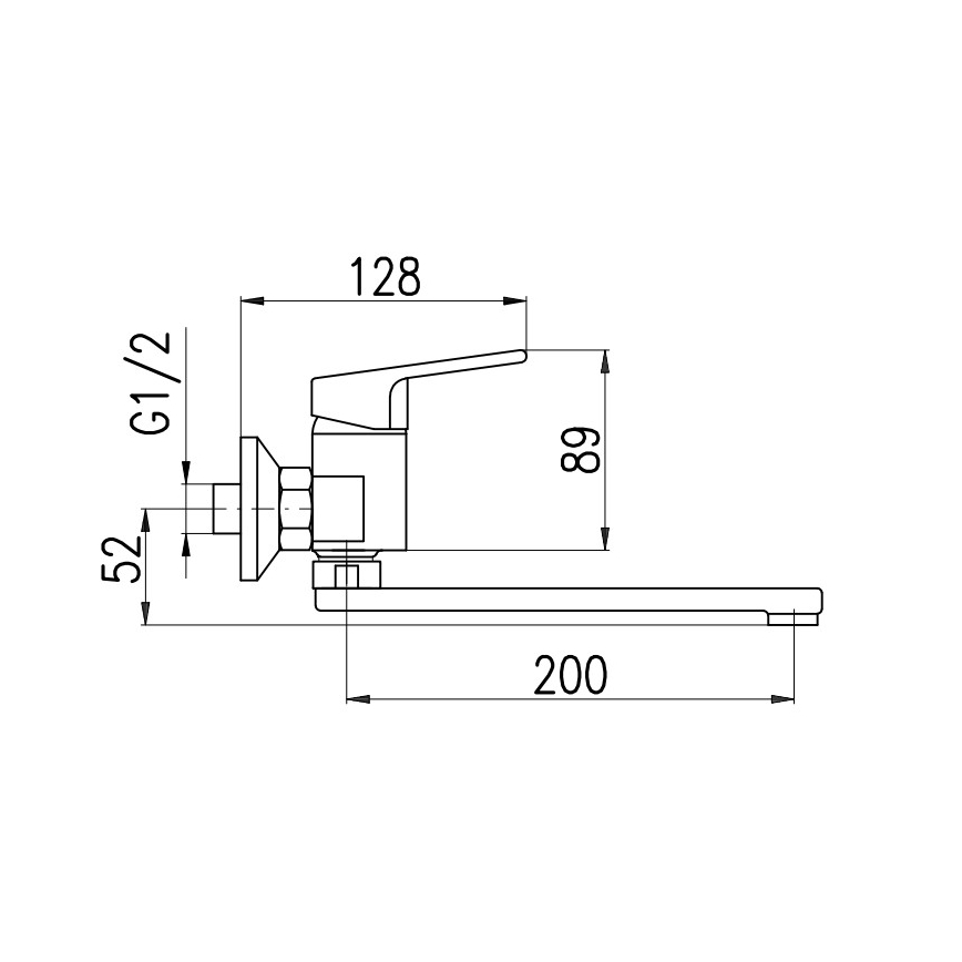 RAV Slezák CO101.5/23Z - Tvättställsblandare COLORADO cm blankt guldutförande