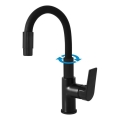 RAV Slezák CO119.0/16 - Köksblandare COLORADO 25 cm, flexibel pip med handdusch, svart