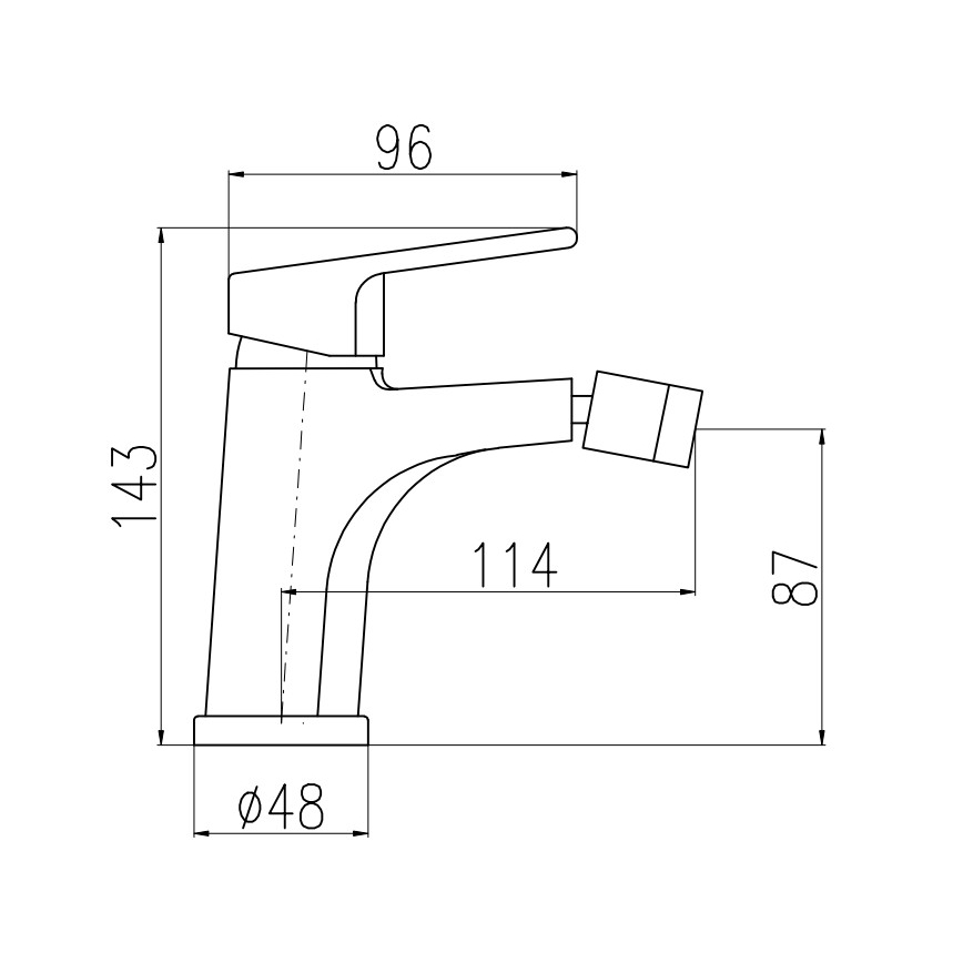 RAV Slezák CO145.0KCMATZ - Bidéblandare + bottenventil COLORADO 14,3 cm svart/guld