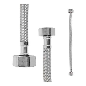 RAV Slezák IF0135.0 - Flexibel anslutningsslang FLEXI 10 cm polerad krom