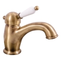 RAV Slezák L526.0SM - LABE RETRO tvättställsblandare 15,3 cm i antikmässing
