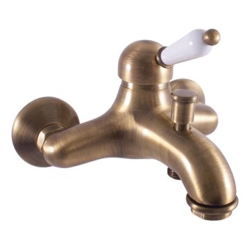 RAV Slezák L554.5SM - Badkarsblandare LABE RETRO 13,7 cm i antikmässing