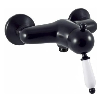 RAV Slezák L581.5CMAT - Duscharmatur LABE RETRO 12,3 cm matt svart