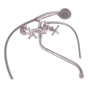 RAV Slezák MK153.5/1 - Badkarsset med MORAVA-blandare i blank krom