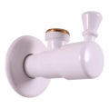 RAV Slezák RV0112B - Hörnventil RETRO blank vit