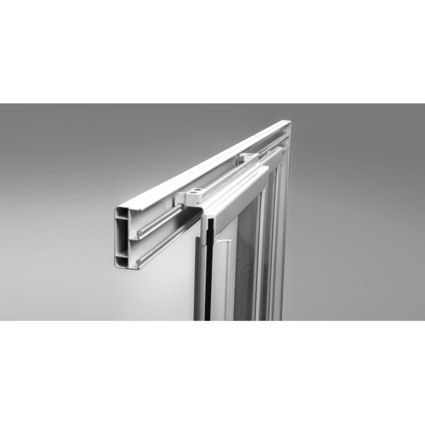 Ravak 00VG01R211 - SUPERNOVA tredelade duschdörrar 120x198 cm vit